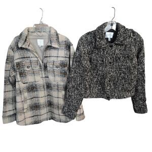 Women's XS 0 2 Coats Jackets Winter Wholesale Bulk Lot of 2 Extra Small